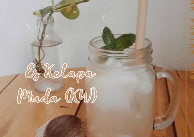 Resep Es Kelapa Muda Kw Sirup Gula Aren 🥥 Oleh Annisa Aulia Cookpad 9909