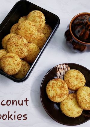 A picture of Coconut cookies.