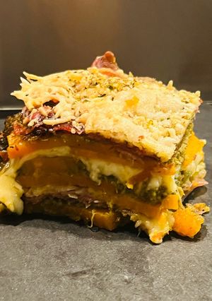 Édesburgonya pestoval recept fotója