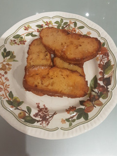 Una foto de Torrijas de leche en airfryer