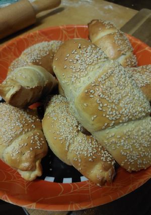 Virslis kifli recept fotója