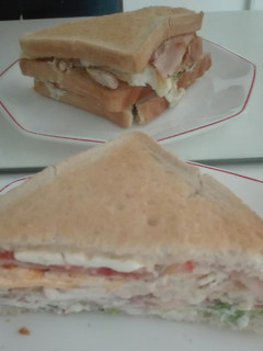 Una foto de Sándwich club