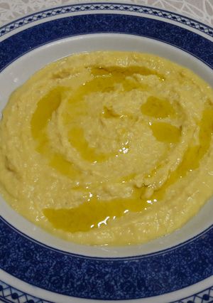 Foto principal de Hummus de garbanzo y arroz vegano
