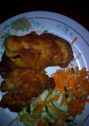 A picture of Fried chicken.