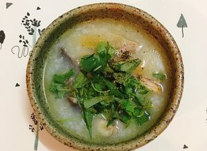 Hình của món Cháo Gà Ngày Mưa.