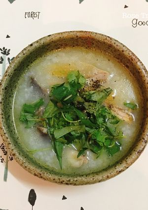 Hình của món Cháo Gà Ngày Mưa.