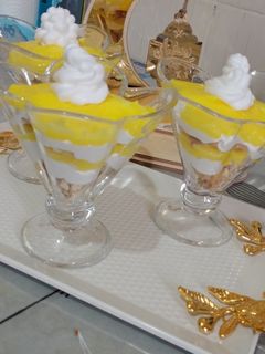 صورة لوصفة تحلية كريمة الليمون 🍋 لأم يارا