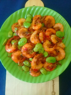 Foto resep Sambal goreng udang pete