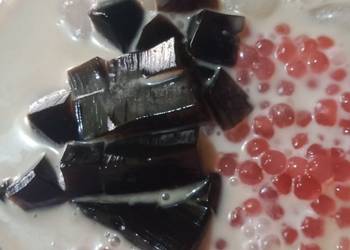 Masakan Populer Es kacang merah Praktis Enak