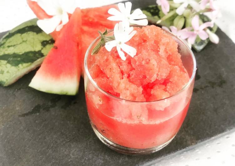 Step-by-Step Guide to Make Ultimate Granité pastèque!🍉🍦