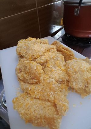 A picture of Chicken Katsu 鳥勝.