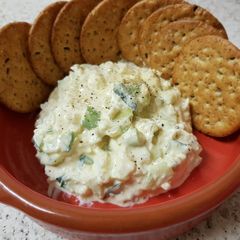 My Egg Avocado Dip A picture of My Egg Avocado Dip.