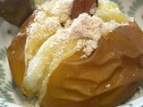 Maçã assada com canela