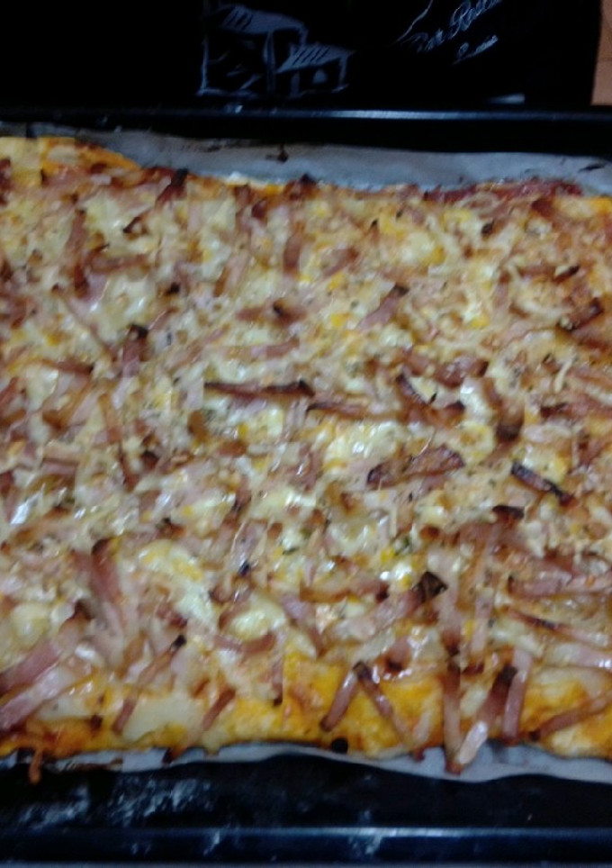 Una foto de Pizza pan