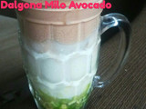 Dalgona Milo Avocado