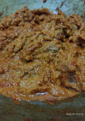 Foto resep Rendang daging kambing