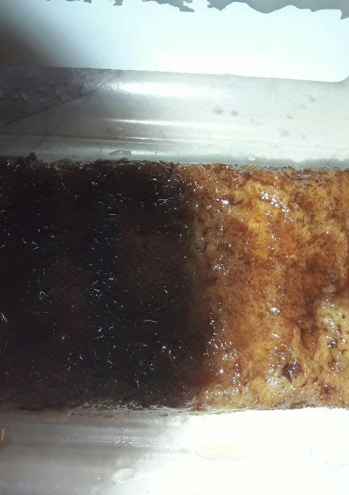 Una foto de Flan de huevo con cremoso queso untar al microondas