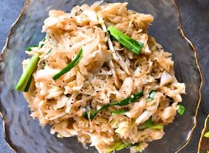 Hình của món Rau Bắp Cải Xào Tỏi Nước Tương.