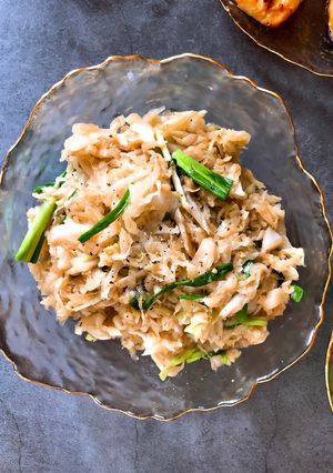 Hình của món Rau Bắp Cải Xào Tỏi Nước Tương.