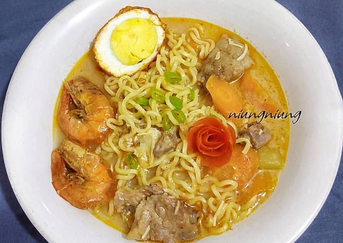 Resep Mie Kuah Susu Oleh Niung Niung Cookpad