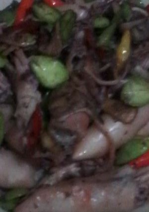 Foto resep Tumis Cumi Pete