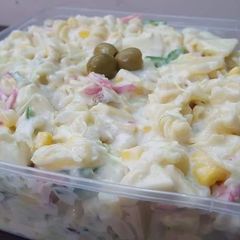A picture of Macaroni Fruit Salad.