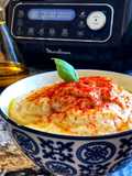 Dip de hummus de garbanzo con Moulinex ClickChef