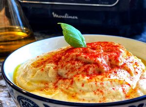 Foto principal de Dip de hummus de garbanzo con Moulinex ClickChef