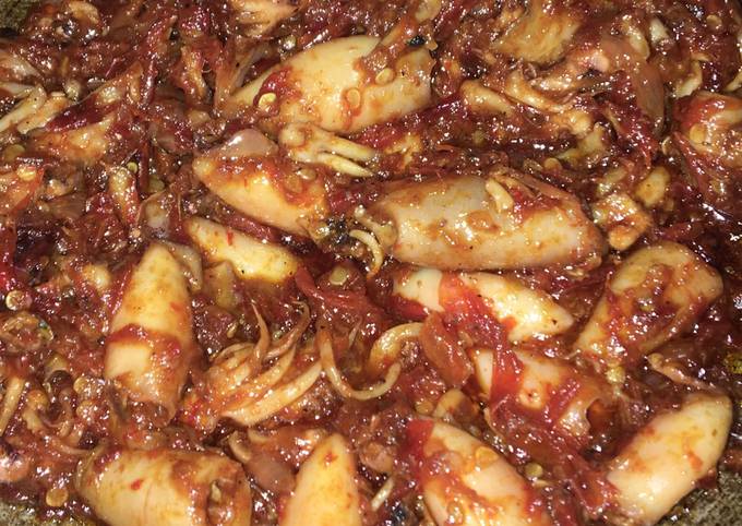 Sambal goreng cumi