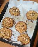 Galletas de miel y avena