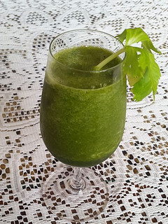 Una foto de Licuado Verde que te quiero verde