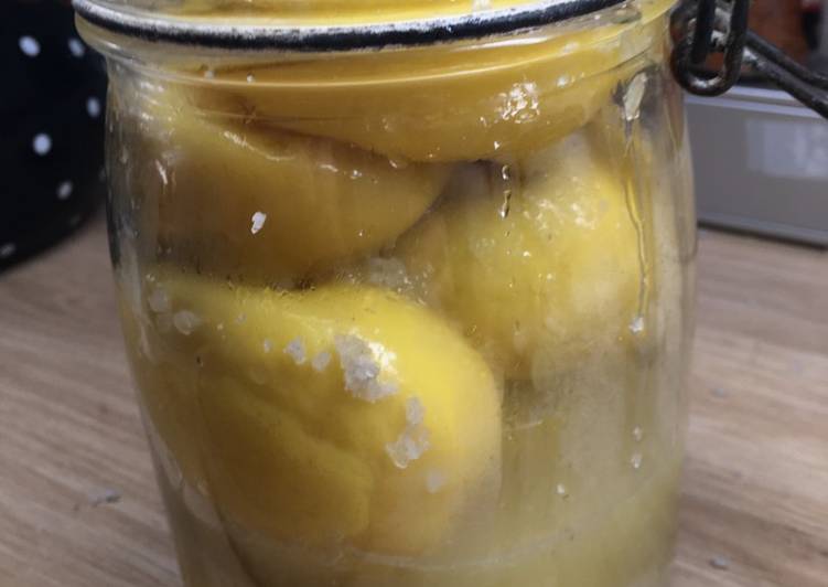 Comment Cuisiner Citrons confits