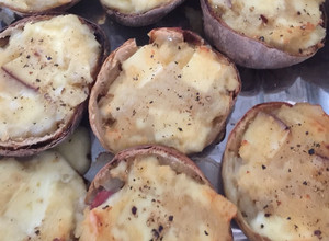 A picture of Loaded Potato Skins.