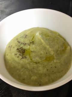 Una foto de Crema de verduras