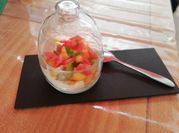 Une photo de nectarine pêche