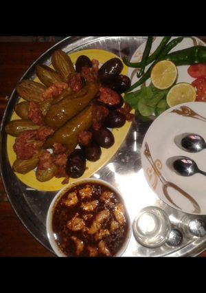 A picture of Aleppo-Style Stuffed Vegetables (Mahshi Halabi).
