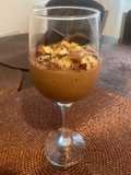 Keto chia pudding z masłem orzechowym