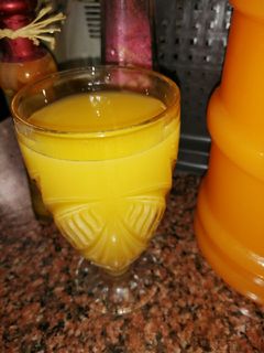 صورة لوصفة عصير برتقال طبيعي 👍👍😝