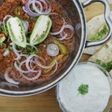 Tandoori qeema karahi