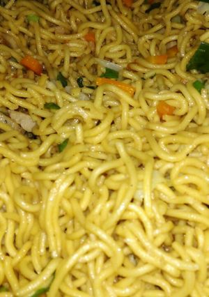 Foto resep Mie goreng bakso
