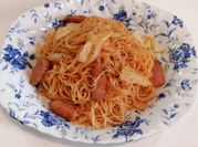 Gambar spaghetti napolitan