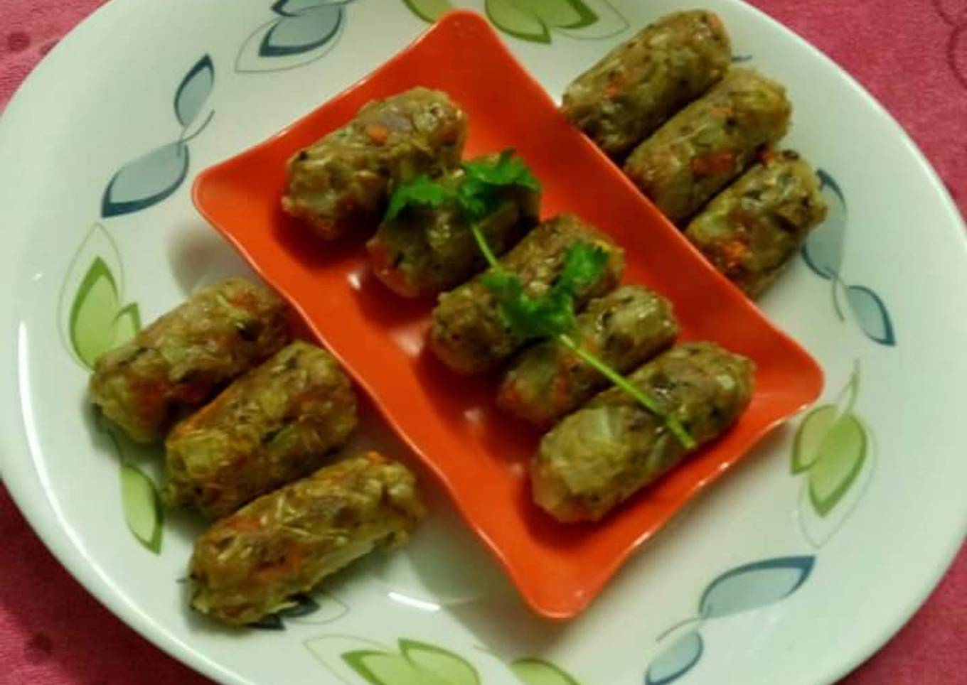 Vegetable sausage
