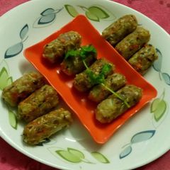 A picture of Vegetable sausage.
