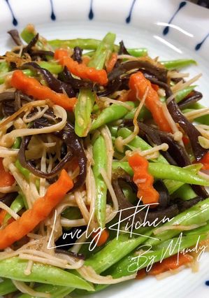 沙茶炒四季時蔬 的食譜成品照片