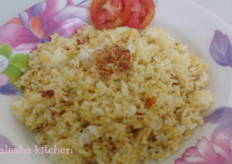 Resep 359. Nasi Goreng Bumbu Kari Anti Gagal