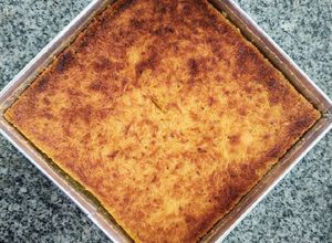 Una foto de Torta de Yuca
