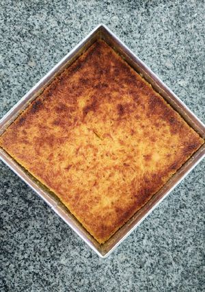 Una foto de Torta de Yuca