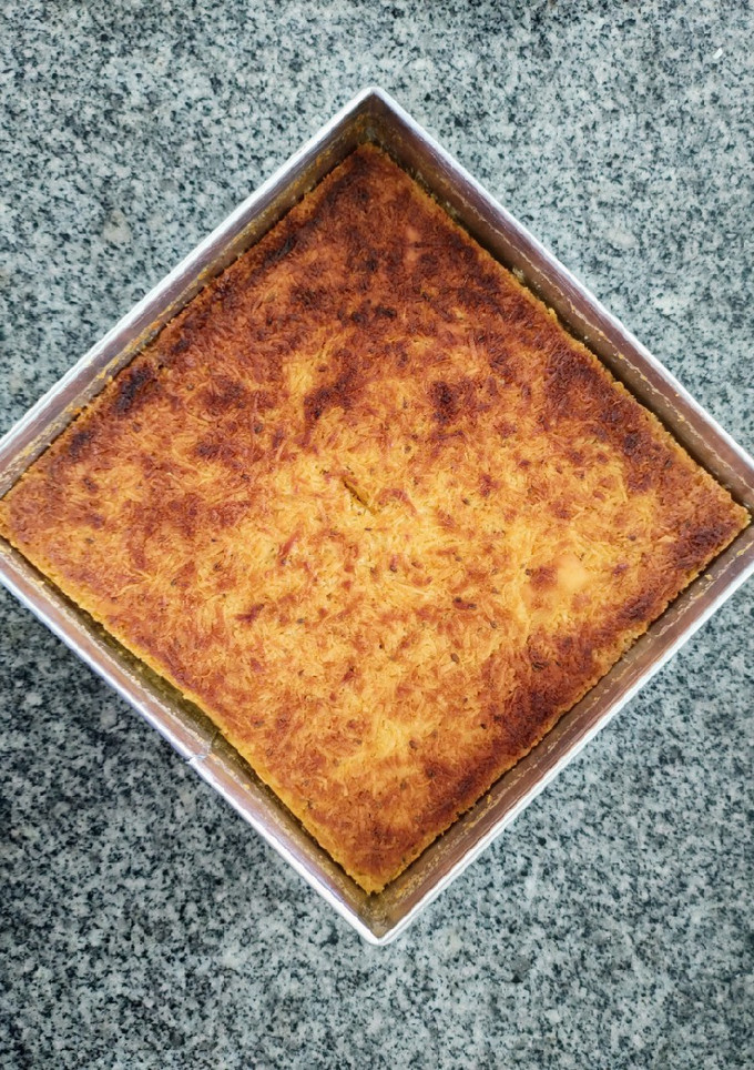 Una foto de Torta de Yuca
