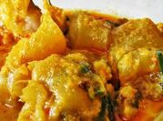 Gambar gulai tunjang masakan padang