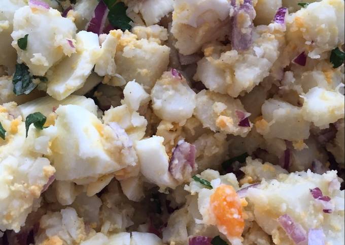 Steps to Make Favorite Romanian Potato Salad